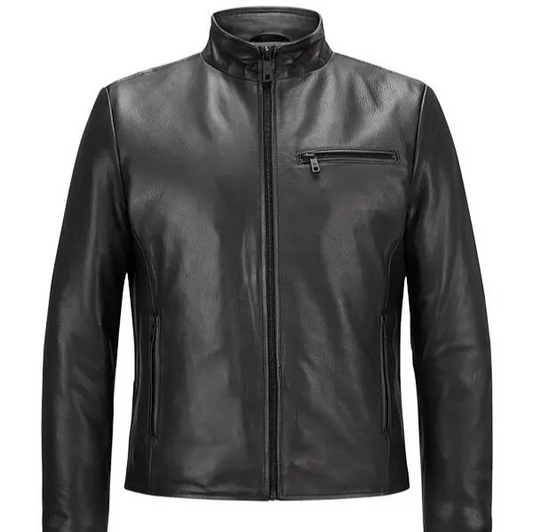 Milestone leather fully lined jacket